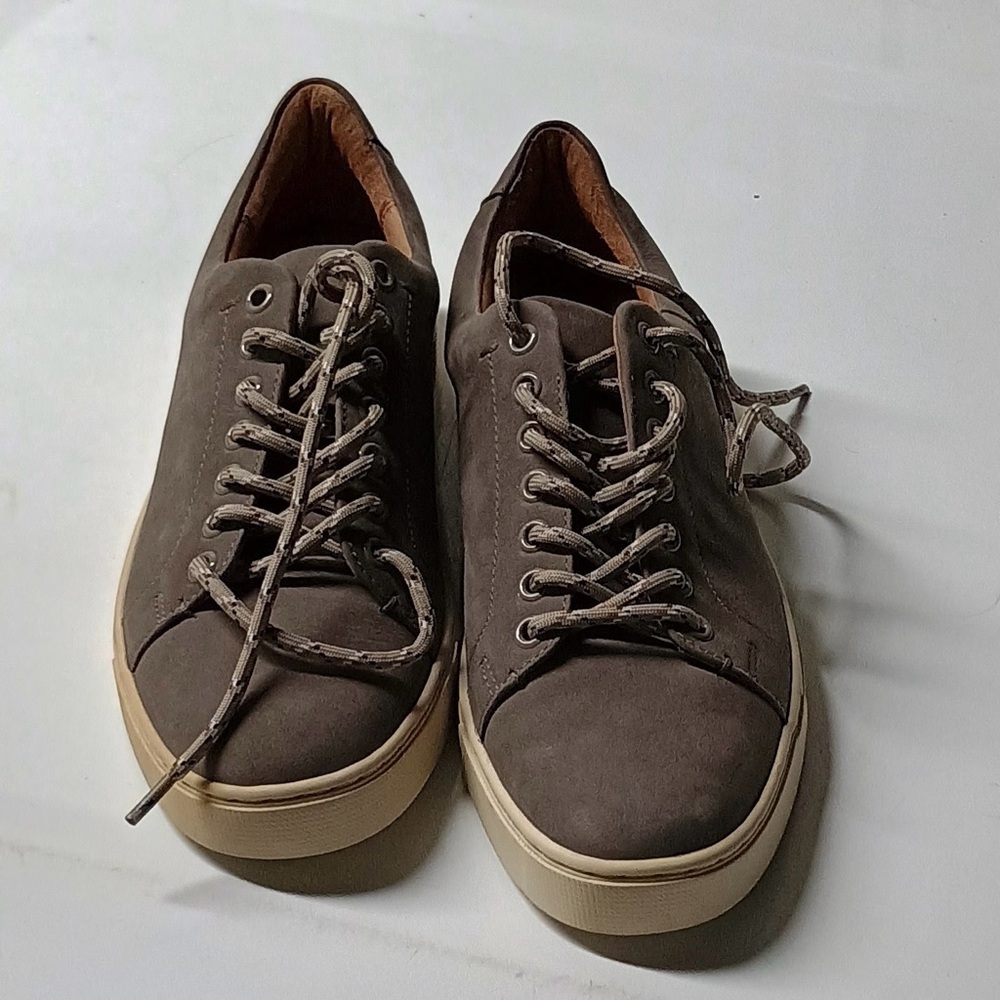 Frye Men's Taupe Lace-Up Sneakers. Brand new